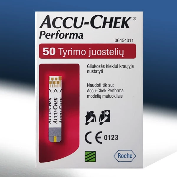 Accu-Chek Performa Teststreifen 50/100/200 Stück Ablaufdatum.2026-08