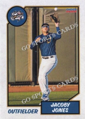 2022 Omaha Storm Chasers Jacoby Jones RC Rookie Kansas City Royals