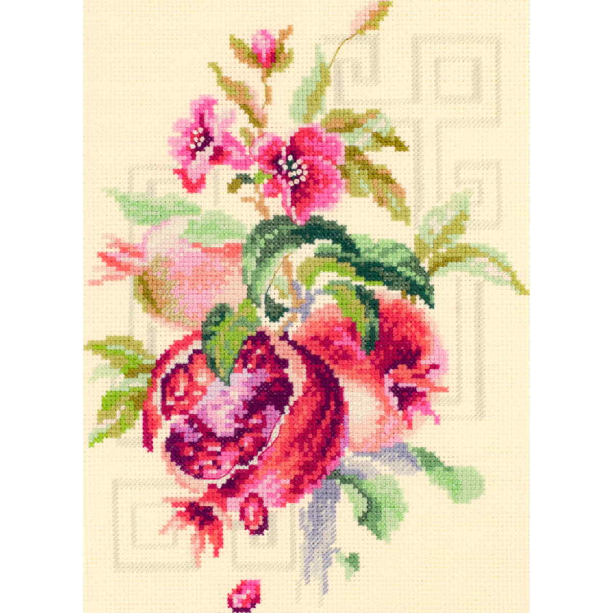 Magic Needle Zweigart Edition counted cross stitch kit ""Pomegranate"", 18x25cm, D
