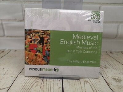 The Hilliard Ensemble - Medieval English Music - The Hilliard Ensemble CD, new 