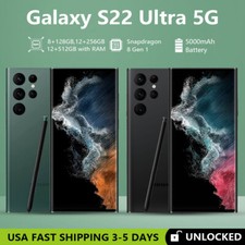 New Samsung Galaxy S22 Ultra 5G 128GB/ 256GB 512GB GSM CDMA Factory Unlocked