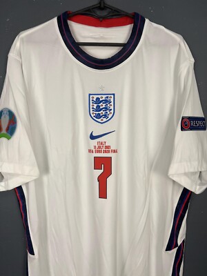 MENS GREALISH #7 ENGLAND NATIONAL 2020/2021 SOCCER FOOTBALL SHIRT