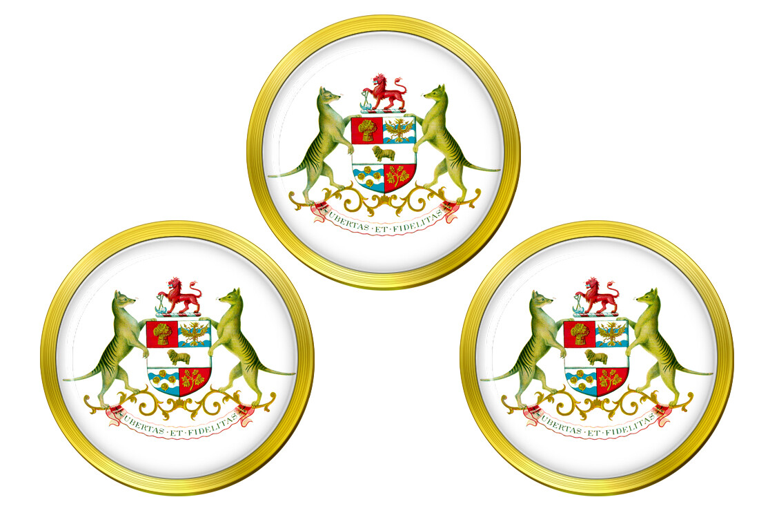Tasmania Australia Golf Ball Markers