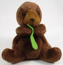 Ty Beanie Baby Seaweed the Otter, 1995, Excellent Condition!