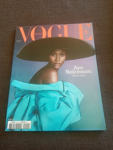 special aya nakamura-Magazine VOGUE PARIS novembre 2021-fashion revue N°1022