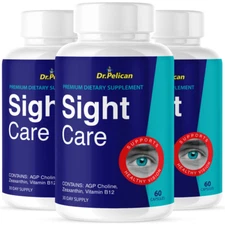 Sight Care- Eye Support- 3 Bottles- 180 Capsules
