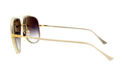 DITA Condor Two 21010-B-62 62mm Gold Titanium Aviator Sunglasses