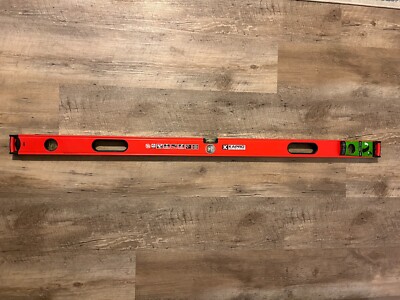 Kapro - Box Level - 48'' w/ magnified vials & plumb site
