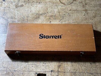 Starrett No.  122 M&E Messschieber metrisch und imperial Scale. 