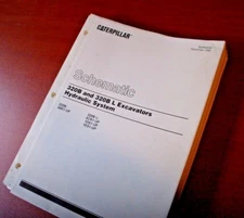 CAT Caterpillar 320b Excavator Trackhoe Hydraulic System Diagram Schematic shop