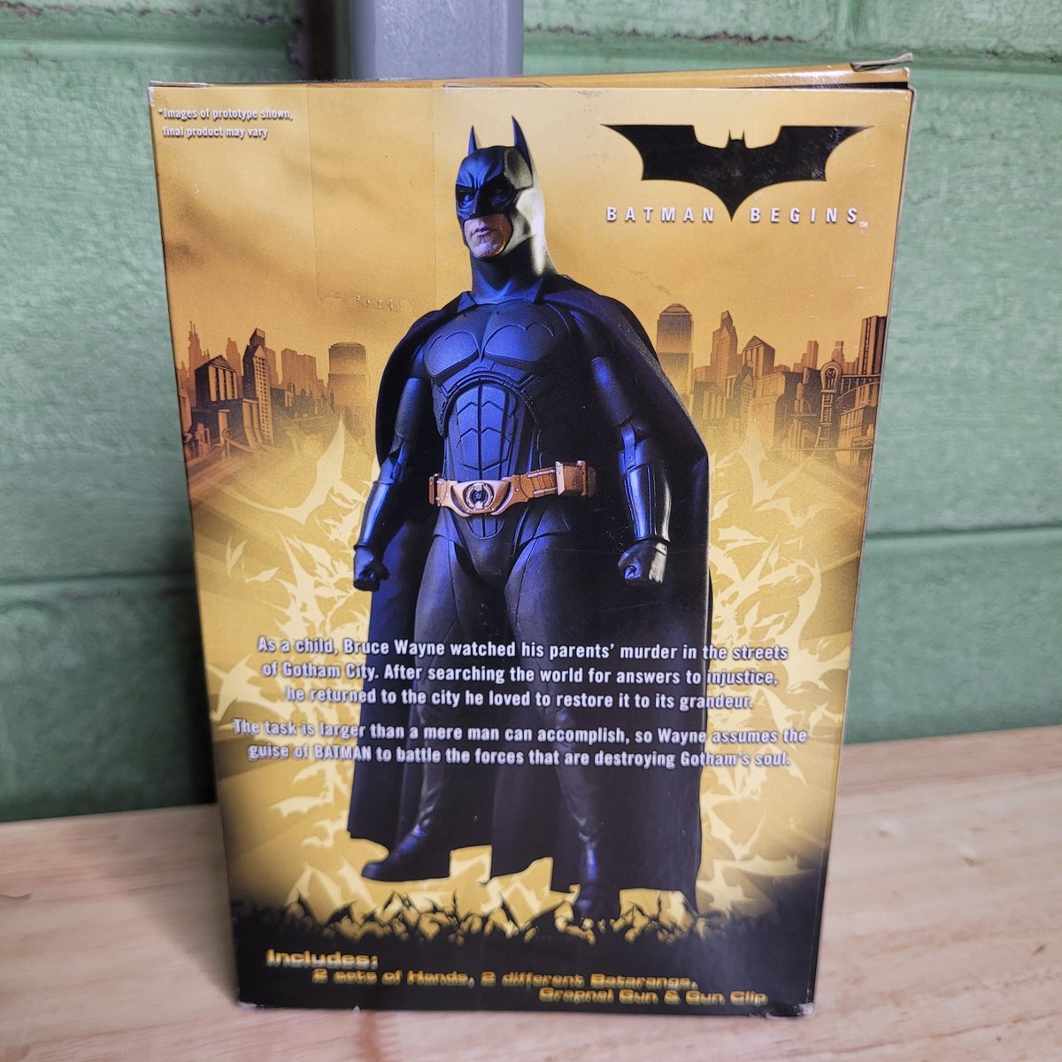 NECA Batman Begins Christian Bale Action Figure 2016 DC Comics
