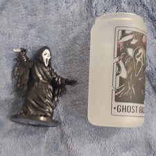 SCREAM GHOSTFACE FIGURE AND CUP/CANDLE HOLDER