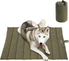 43x26 Large Outdoor Dog Bed Waterproof Washable Portable Camping Travel Pet Mat