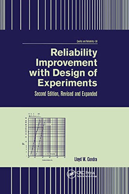 Reliability Improvement with Design of Experiment - Paperback / softback NEW Con