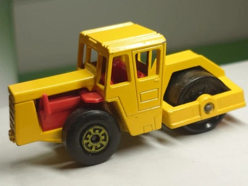 Matchbox Superfast Bomag Road Roller 1978 Vintage Lesney England No 72 Steam