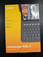 ZAGG Messenger Folio 2 Keyboard Case Built-in Stand - iPad 10 Gen