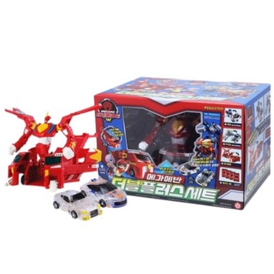 Turning Mecard MEGA EVAN DOUBLE PLUS SET Turning Car Transformer Robot Korea Toy
