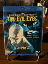 Two Evil Eyes (1990, Blu-ray) Blue Underground - George Romero - LIKE NEW
