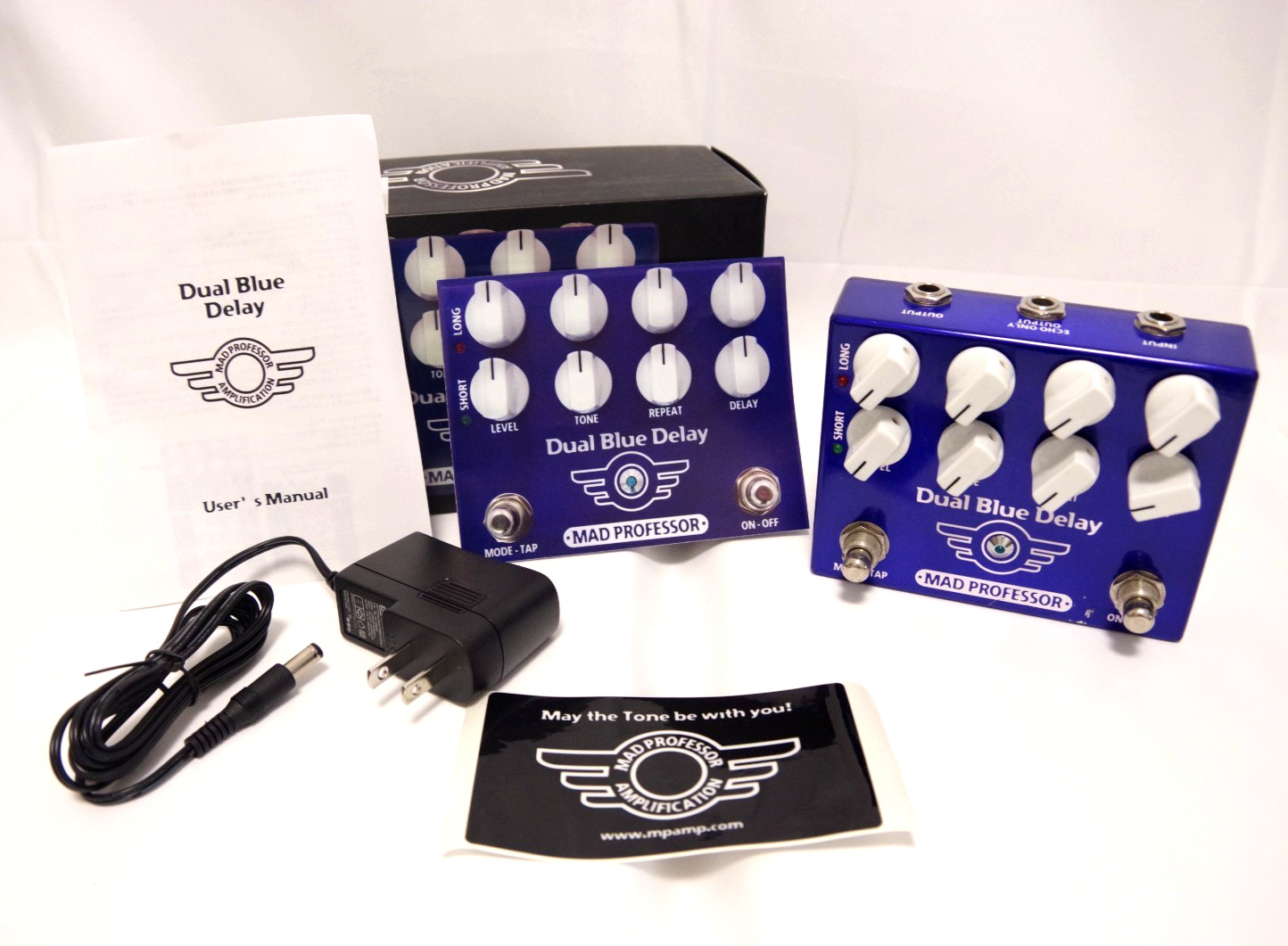 Mad Professor Dual Blue Delay Pedal – Used Guitar Effect, Vintage Tone