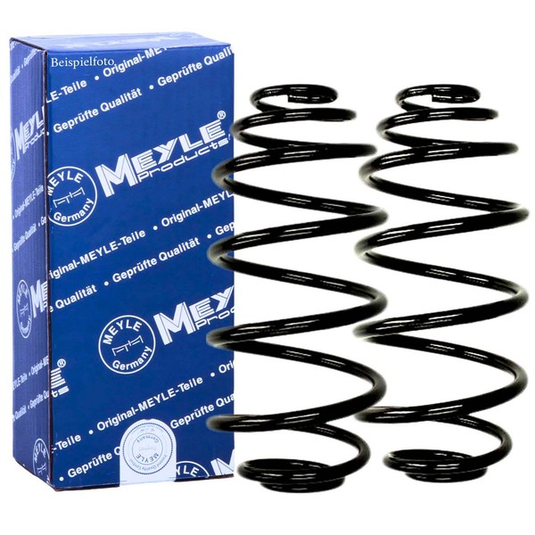 2X Meyle Fahrwerksfeder Hinten FüR Mercedes 190 W201 1.8-2.6 10.82-08.93-image