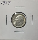 1958 Roosevelt Dime Gem