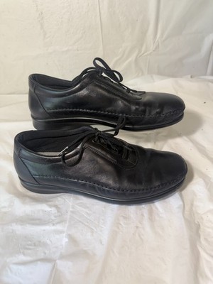 Women's SAS Tripad Comfort Shoes Size 9  Oxford Black Leather USA