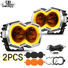 Colight Halo Series 4.5 Led Work Light Pods Off Road Flood Beam Lamp Combo 2 Colight Halo Series 4.5 Led Work Light Pods Off Road Flood Beam Lamp Combo 2