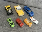 7 Vintage Metal Toy Cars & Trucks Hot Wheels Saico Tonka Matchbox Mixed Lot