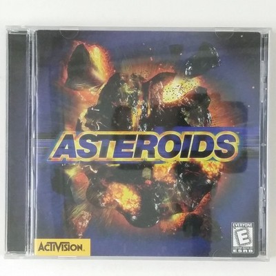 Activision Asteroids PC Game 1998 Classic Arcade 3D Shooter Windows Used