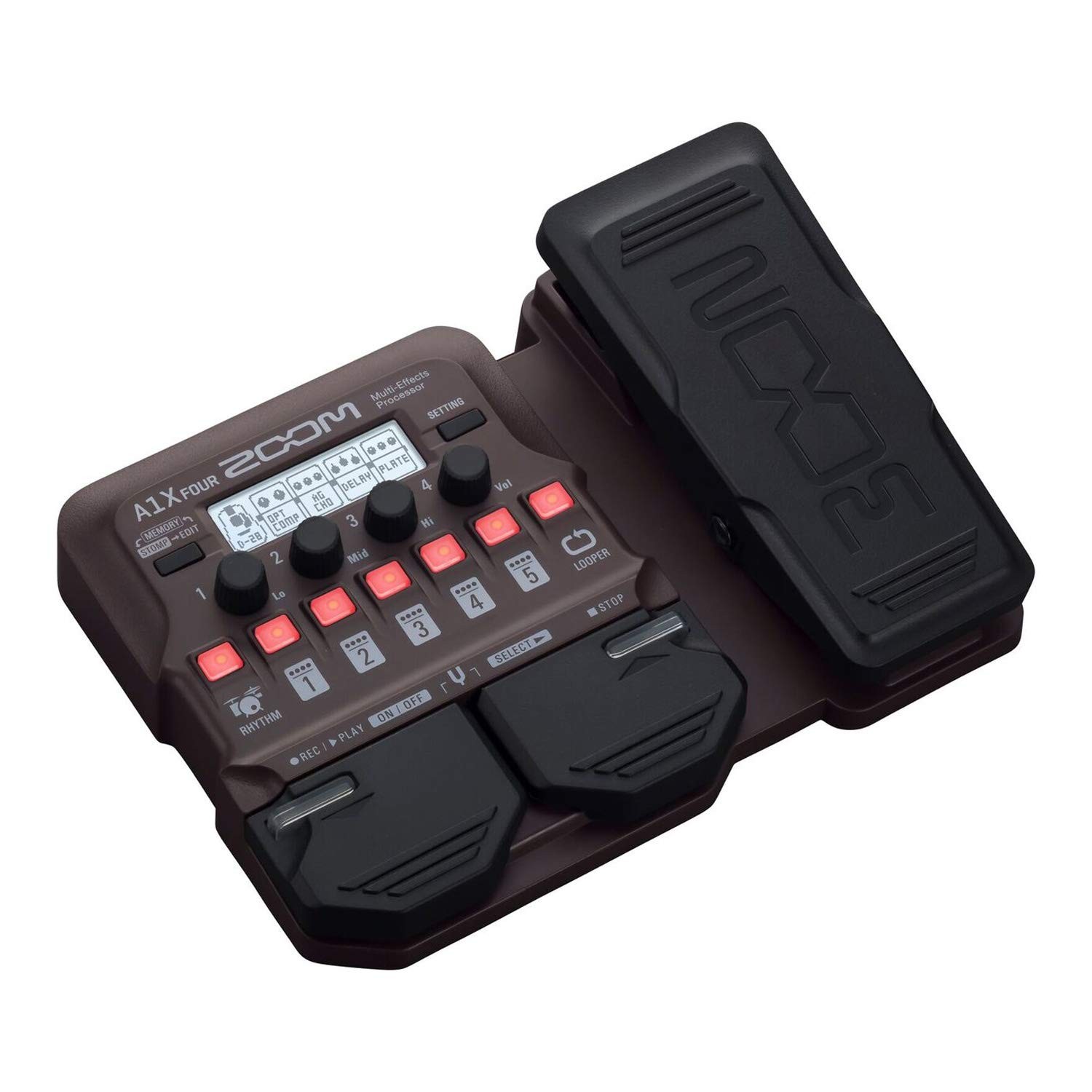 ZOOM Zoom A1X FOUR multi-effector multi-effects processor with pedal