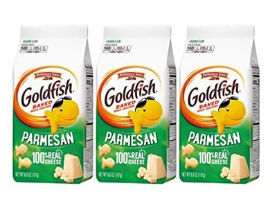 Pepperidge Farm Goldfisch Parmesan Cracker gebacken mit echtem Käse 3x187g
