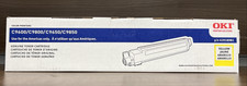 Genuine Original OKI Yellow Toner Cartridge C9600/C9800/C9650/C9850 42918981 