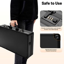 Barber Carrying Case Box Large Barber Beauty Salon Tool Kits Storage Portable