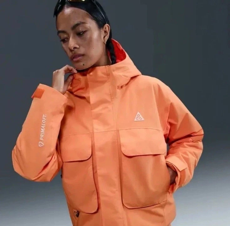 FLASH SALE!! Nike ACG Storm-FIT Skull Peak Jacket Orange Wmns S FV7327-833
