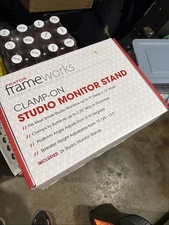 Gator Frameworks Frameworks Clamp-On Studio Monitor Stand