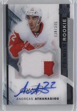 2015 Premier Acetate Rookie Auto-Patch 130/375 Andreas Athanasiou Patch Auto 2a8