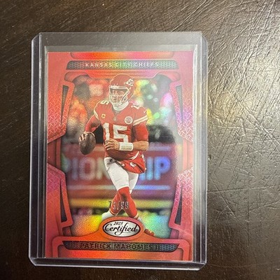 2025 Panini Certified - Certified Stars Patrick Mahomes II Red 73/99