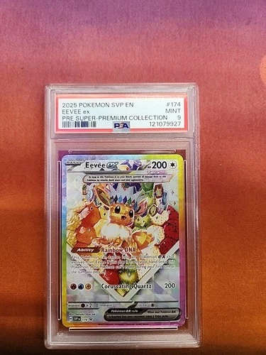 Eevee ex 174 Sv: Scarlet & Violet Promo Cards Holo PSA 9 MINT