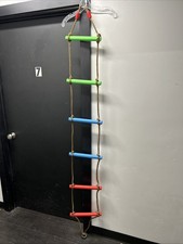 6.8ft Climbing Rope Ladder for Kids or Adult - Climbing Game for Swing Access...