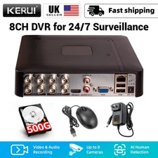 KEIRUI H.265 Security DVR 8 Channel 1080p Recorder for CCTV Surveillance Camera