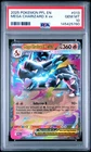2025 POKEMON PFL EN-PHANTASMAL FLAMES #013 MEGA CHARIZARD X EX PSA 10