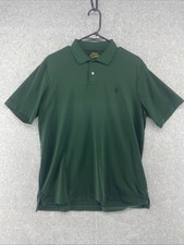 Men  s Polo Ralph Lauren Performance Polo Shirt - Green Blue Pony -  76 