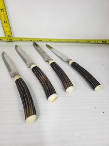 4 Vintage Stainless Steel Japan Steak Knives