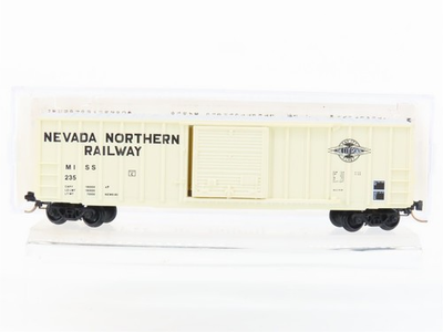 #ad N Scale Micro Trains MTL 25510 MISS Nevada Northern 50#x27; Single Door Box Car #235 $20.95