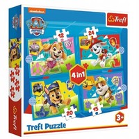 Trefl Paw Patrol Puzzle 4In1 3+
