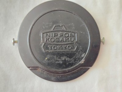 NIKON nikkor  nippon kogaku tokyo 52ミリ　蓋 Original Nikkor 52mm Front Cap with Metal Snap Nippon Kogaku Tokyo