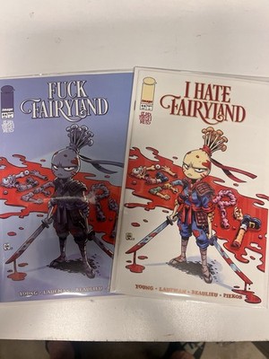 Skottie Young  I Hate Fairyland  & #44 CVR B F**K Fairyland Variant