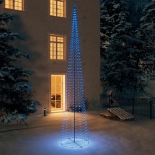 Weihnachtsbaum Kegelform LEDs Dekoration Lichterbaum Deko Leuchtbaum vidaXL
