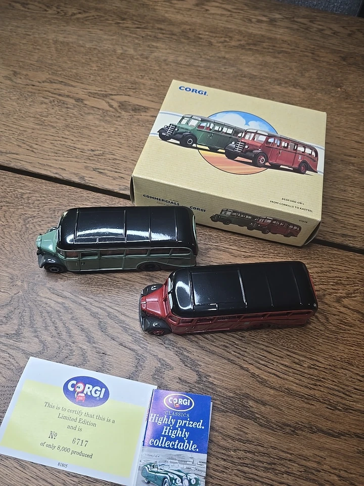 Corgi Bedford OB Coaches Corkills To Kasteel Diecast 97078 Limited Edition W Box - Image 4 of 4