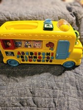 Leap Frog Phonics Fun Animal School Bus Letter Learning 2017 Tested